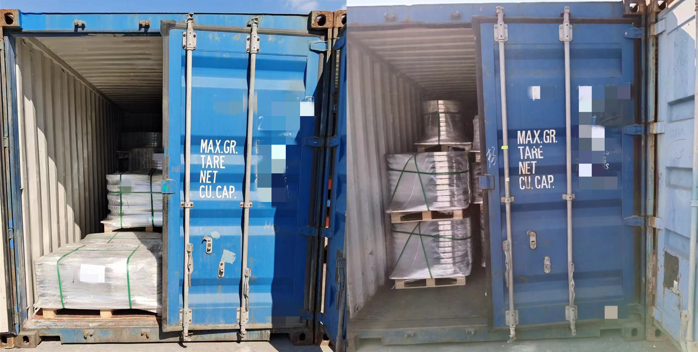 Dua bekas Galvanized En1092 Forged Type 01A Pn10 Plate Pipe Flange dihantar bersama-sama!